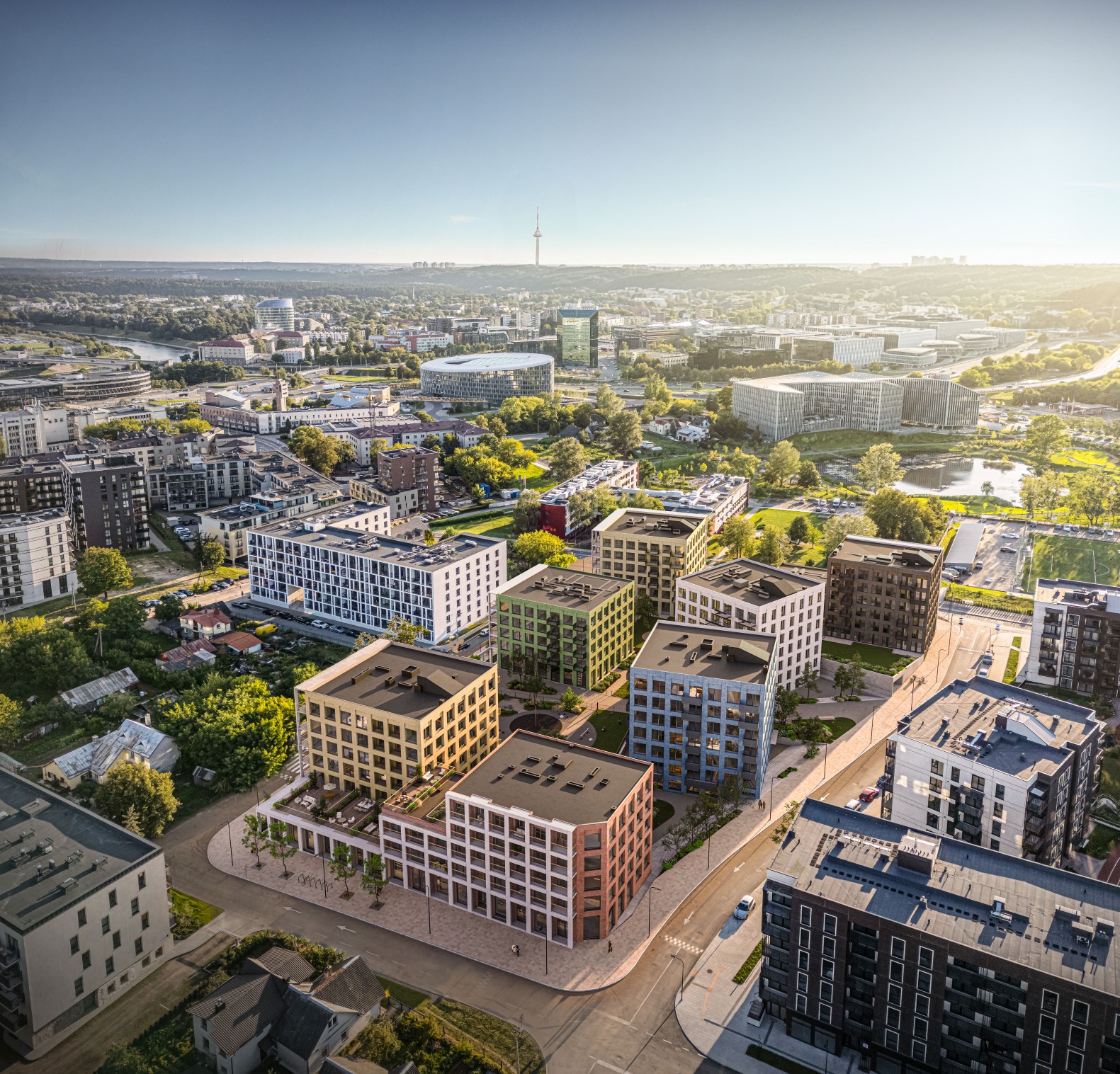 „Naujasis Skansenas“ artėja prie pabaigos: viename paklausiausių Vilniaus kvartalų pradedami paskutinio namo butų pardavimai