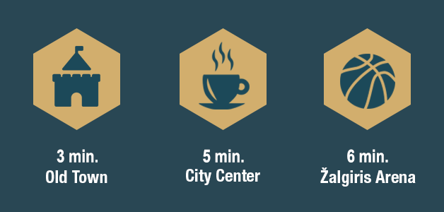 Business centre of Piliamiestis in Kaunas